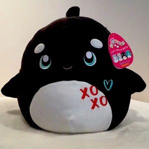 Squishmallow Kai Orca Whale 12”